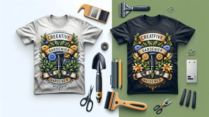 Kreative T-Shirts für Gärtner » So gestaltest du sie selbst